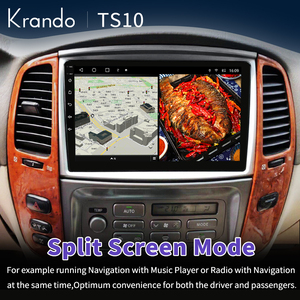 Krando Android 12.0 TS1864GラジオGPSナビゲーションカービデオプレーヤートヨタランドクルーザーLC100レクサスGX470モニターGPS - Product Image 4