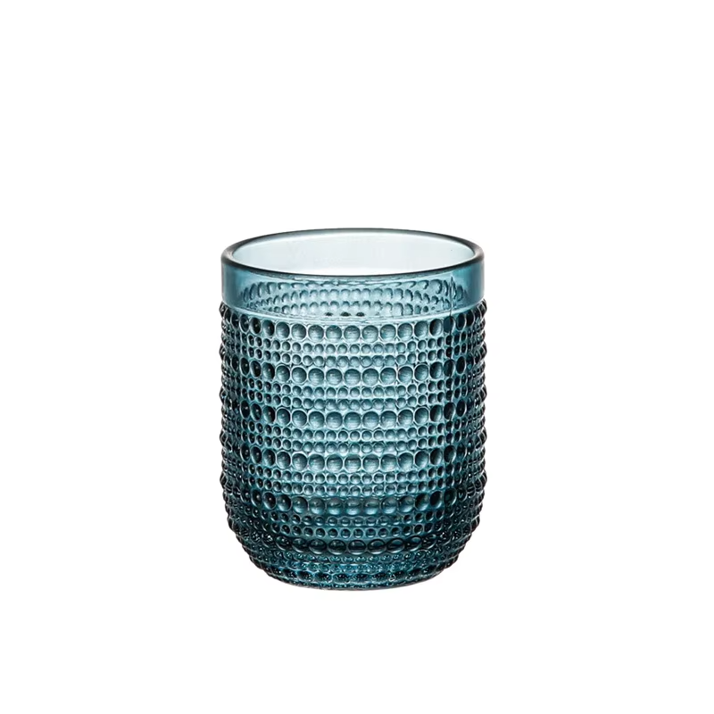 Tasse goutte de pluie bleue