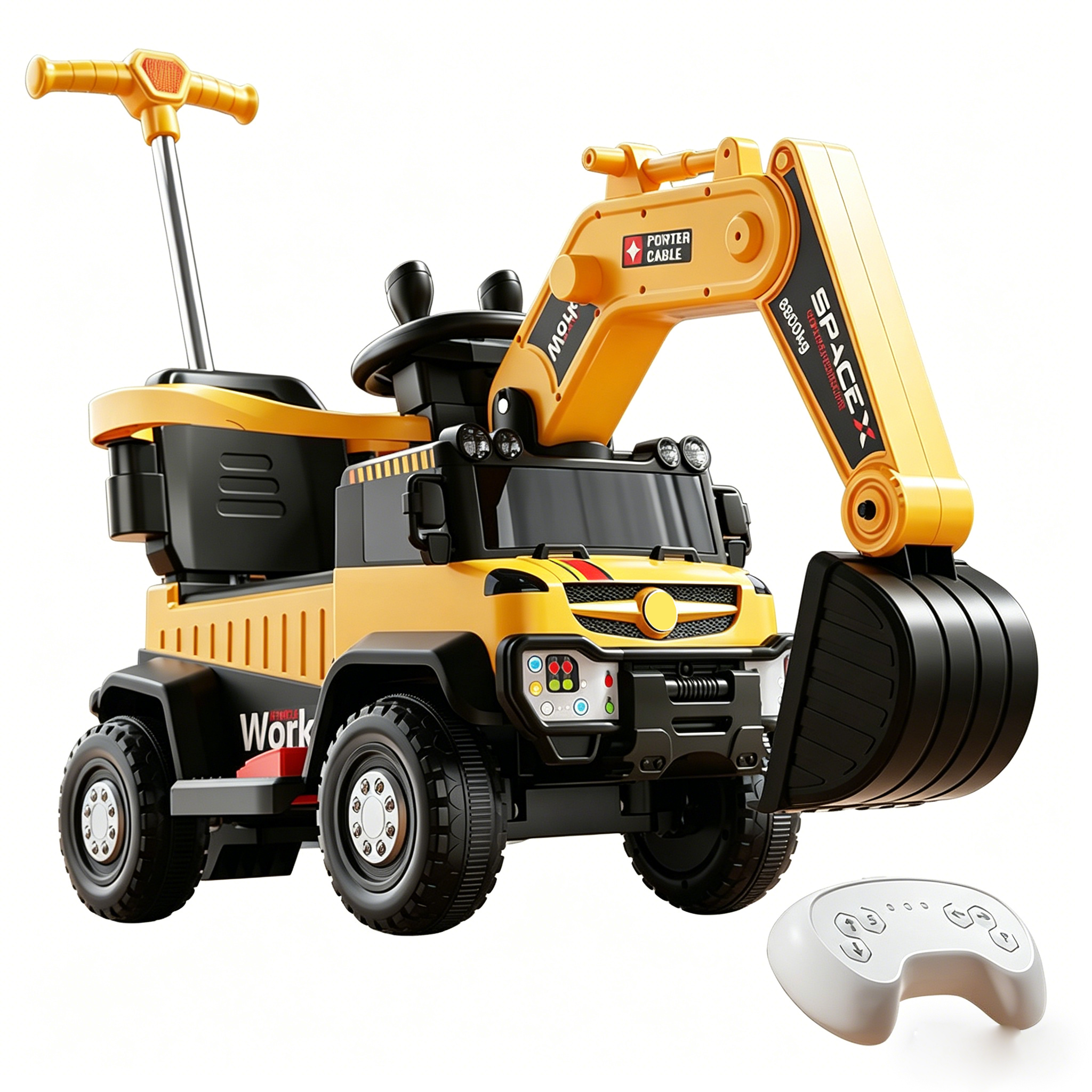 ciel jaune-lumières-musique-bluetooth-remote