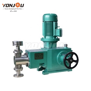 Pompa dosatrice per acido chimico con misurazione automatica a membrana programmabile a stantuffo - Product Image 3