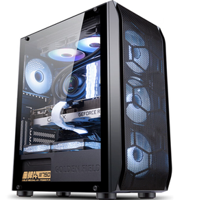Computer di design i9-13900KF RTX4070-12GB 32GB RAM + 1TBSSD + 4TB HDD Video modifica PS PR disegno planare modellazione e Rendering 3D - Product Image 1