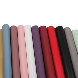 กระดาษทองกันน้ําจากโรงงานสําหรับบรรจุภัณฑ์หลายสีให้เลือกกระดาษห่อดอกไม้กระดาษดอกไม้สีสองหน้า - Product Image 6