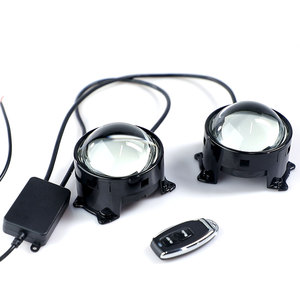 6 Pattern Mode Switching <strong>3</strong>-Inch Projector Demon Eyes <strong>LED</strong> Headlight for Cars Devil Eye with Remote Control New Condition - Product Image 3