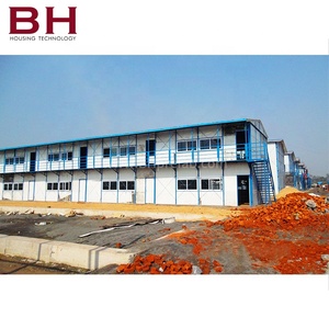 Prefabricated <strong>Produce</strong> in Factory Dormitory Low Cost Steel Structure Prefab K Type House - Product Image 6
