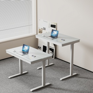 <strong>Basic</strong> Electric Height Adjustable Desk Table Office Home Gaming <strong>Computer</strong> Study Industrial Modern Single Motor - Product Image 3