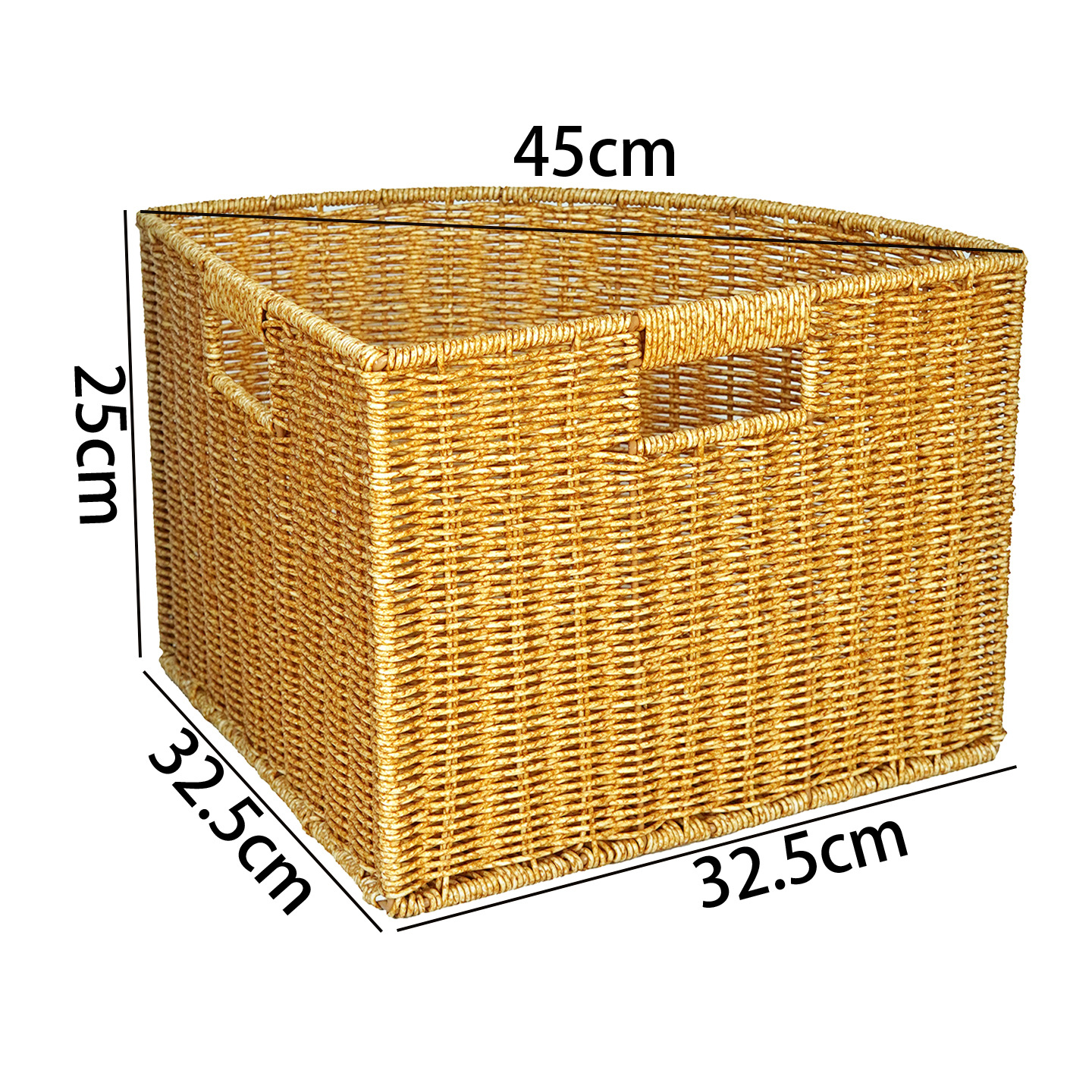 Fan-shaped large 45*32.5*25cm without cover