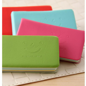 HKスマイリーフェイスノートブックMINIロングメモ帳ポータブルメモ帳小型ノートブックメモ帳 - Product Image 2
