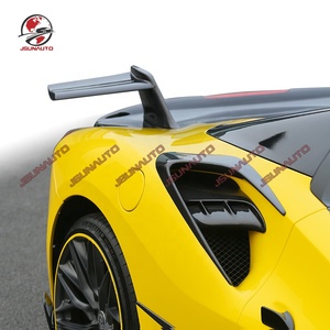 フェラーリ488 GTBカーボンファイバーチューニングパーツ用Mスタイル自動リアサイドベントフェラーリF488スパイダーカーボンファイバーボディキット用 - Product Image 2