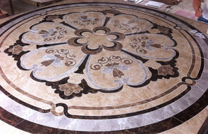 Medallion Pattern <strong>Inlay</strong> for Floor and Round Flower Marble Stone Waterjet Cutting Machine - Product Image 5