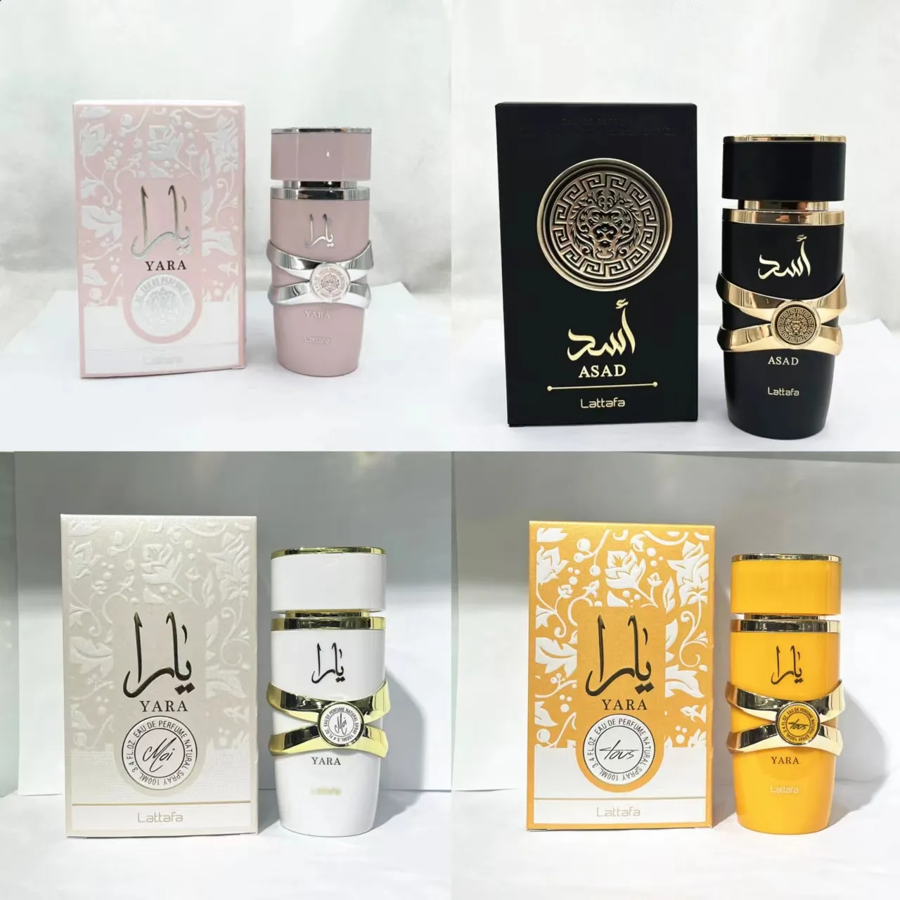 Perfume árabe Qifei Dubai al por mayor, fragancia de larga duración de alta calidad más vendida, cuatro tipos de perfume para hombres y mujeres