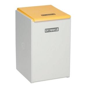 Light Grey 4x60L Stationary Recycling Bin H570xW1410xD405mm <strong>Built</strong>-<strong>in</strong> Waste Management <strong>Garbage</strong> <strong>Container</strong> for Desktop Use - Product Image 1