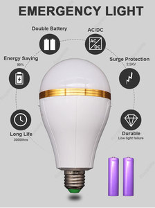 カスタマイズされたLed電球充電式緊急屋外バックアップLed緊急シーリングライト家庭用 - Product Image 3