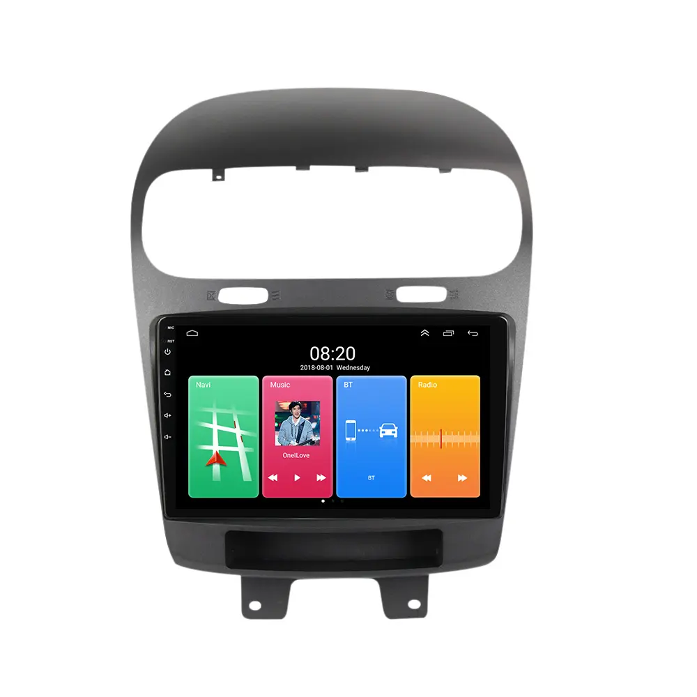 Y-D Video di auto Android11 per Dodge Journey 2011-2020 2 + 32G autoradio lettore DVD RDS FM/AM GPS BT SWC Car play