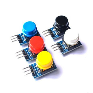 12 × 12 mm Modul für große Tasten Tastenmodul Licht-Touch-Schaltermodul mit Hut-High-Level-Ausgang für Arduino oder Raspberry Pin 3