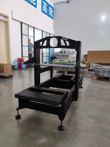 Simulador de competición profesional con bandeja de PC de ordenador, Base de perfil de aluminio de extrusión 40160 personalizada, Kit de cabina de carreras Sim DIY - Product Image 2
