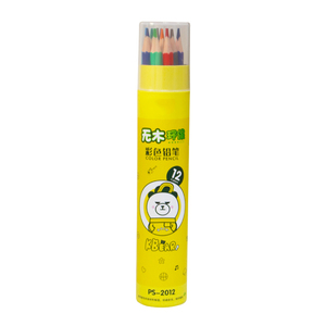 Renkli kalemler seti, yetişkin boyama, eğlence ev faaliyetleri, 12 adet, çok renkli - Product Image 5