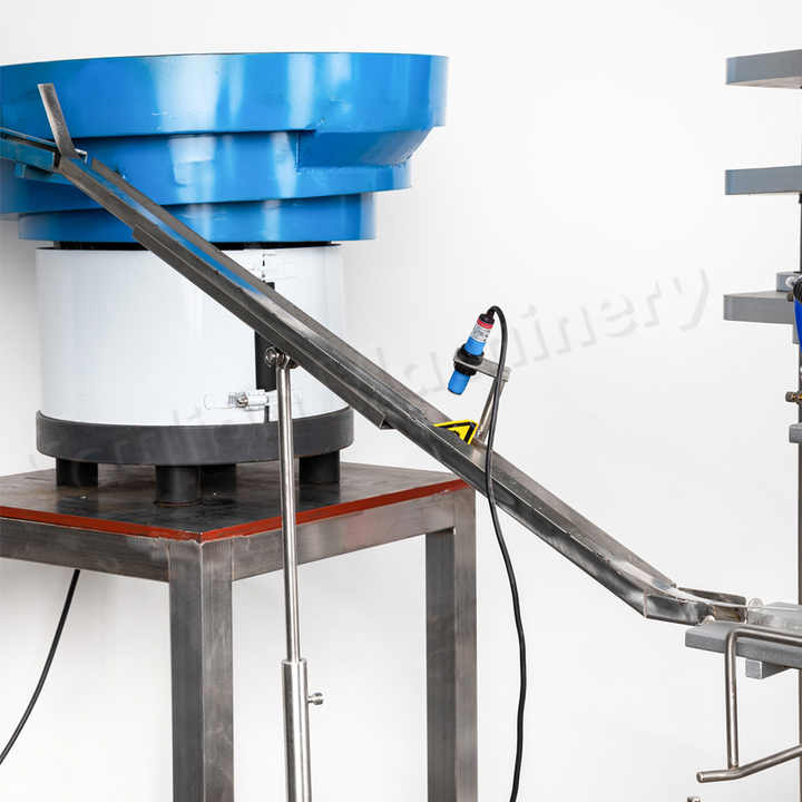 QDX-1 automatische Twist-Off-Versch ließ maschine Kunststoff-Flaschen-Schraub verschluss maschine mit Kappen zuführung