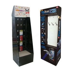 Пользовательские цветная печать крюк дисплей гофрированный складной Pegboard картонный крюк стеллаж - Product Image 1