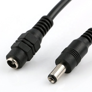 <strong>1</strong> to <strong>2</strong> Way <strong>2</strong>.1x5.<strong>5</strong> mm / <strong>2</strong>.5x5.<strong>5</strong> mm DC Splitter Cable 12V 5521 Female to Male DC Jack Plug with Power Cable - Product Image 3