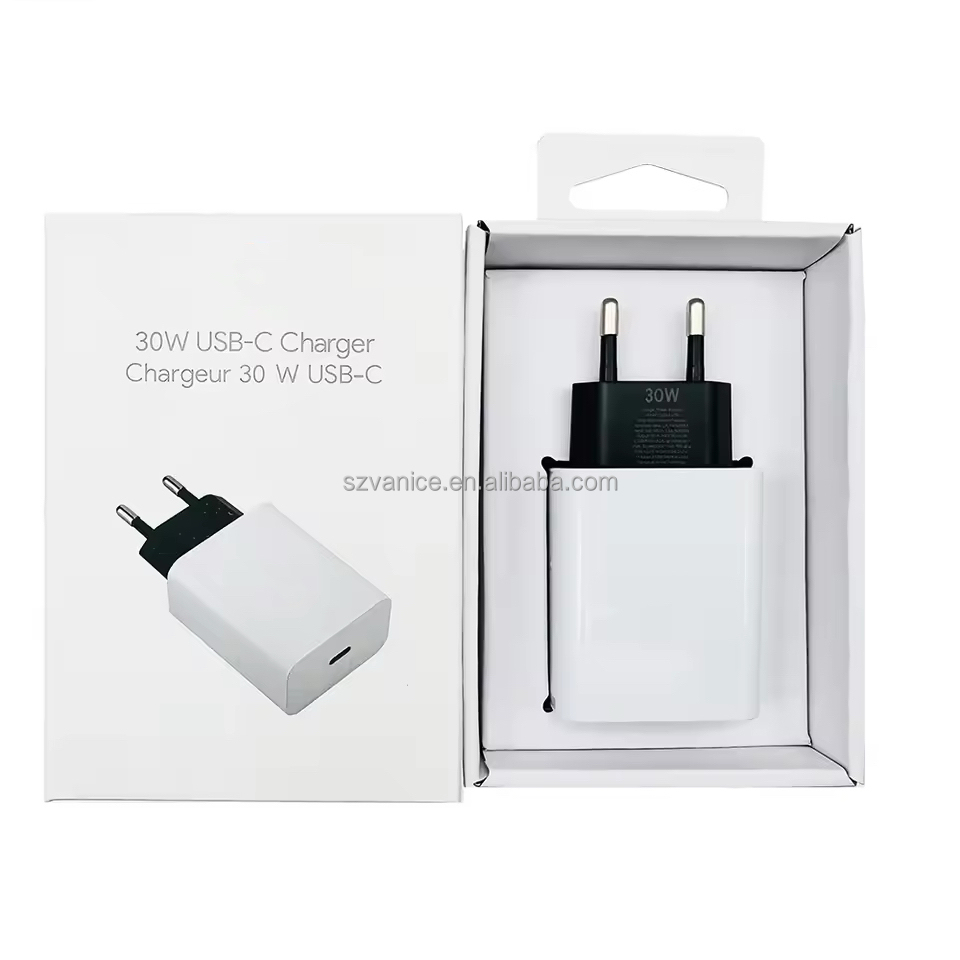 Chargeur UE 30W Blanc