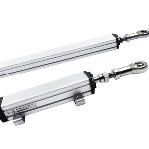 Transductor de posición lineal personalizado TEC ER, Sensor de desplazamiento LVDT magnetostrictivo para medición de ángulo y posición lineal