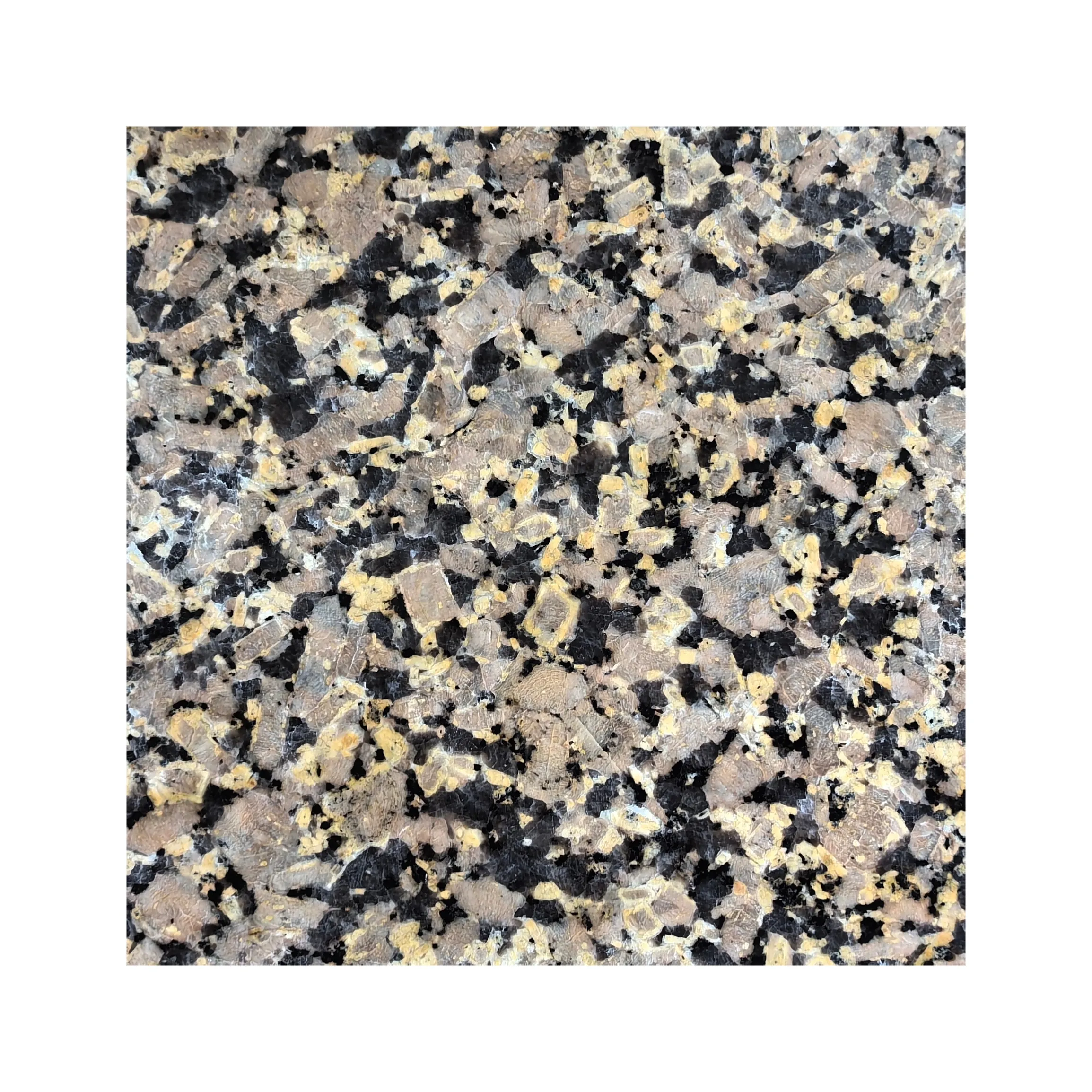 Giallo Fiorito Golden Flower Granite Countertops Cut-to-Size Chinese Granite in Yellow Color