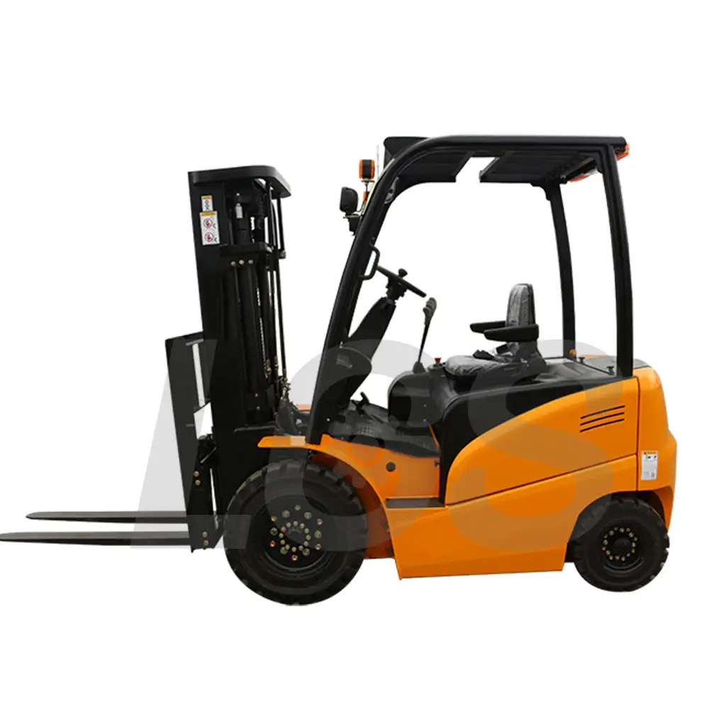 Katı lastik ile Li-Ion pil 1.5ton 2.5ton 3 ton 3.5 ton 4 tekerlekler mini lityum elektrikli Forklift