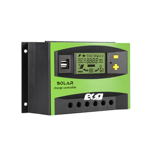 ESG предоставлять более высокое качество и более низкую цену PWM 12v/24v 10A 20A 30A ЖК-дисплей солнечной энергии контроллер заряда - Product Image 2