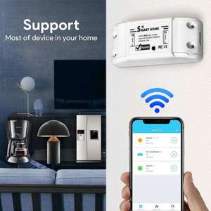 Tuya Smart WiFi RF433 Vorhangschalter-Modul für Elektrische Rollo-Motor-Fernbedienung – Kompatibel mit Alexa und Google Home - Product Image 6