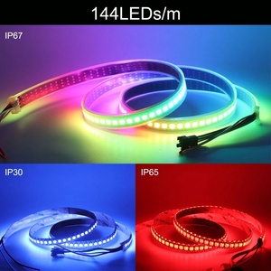 DC5V WS2812B WS2812 WS 2812b 5V 60led/m 144 Pixel RGB indirizzabile WS2812b striscia LED - Product Image 4