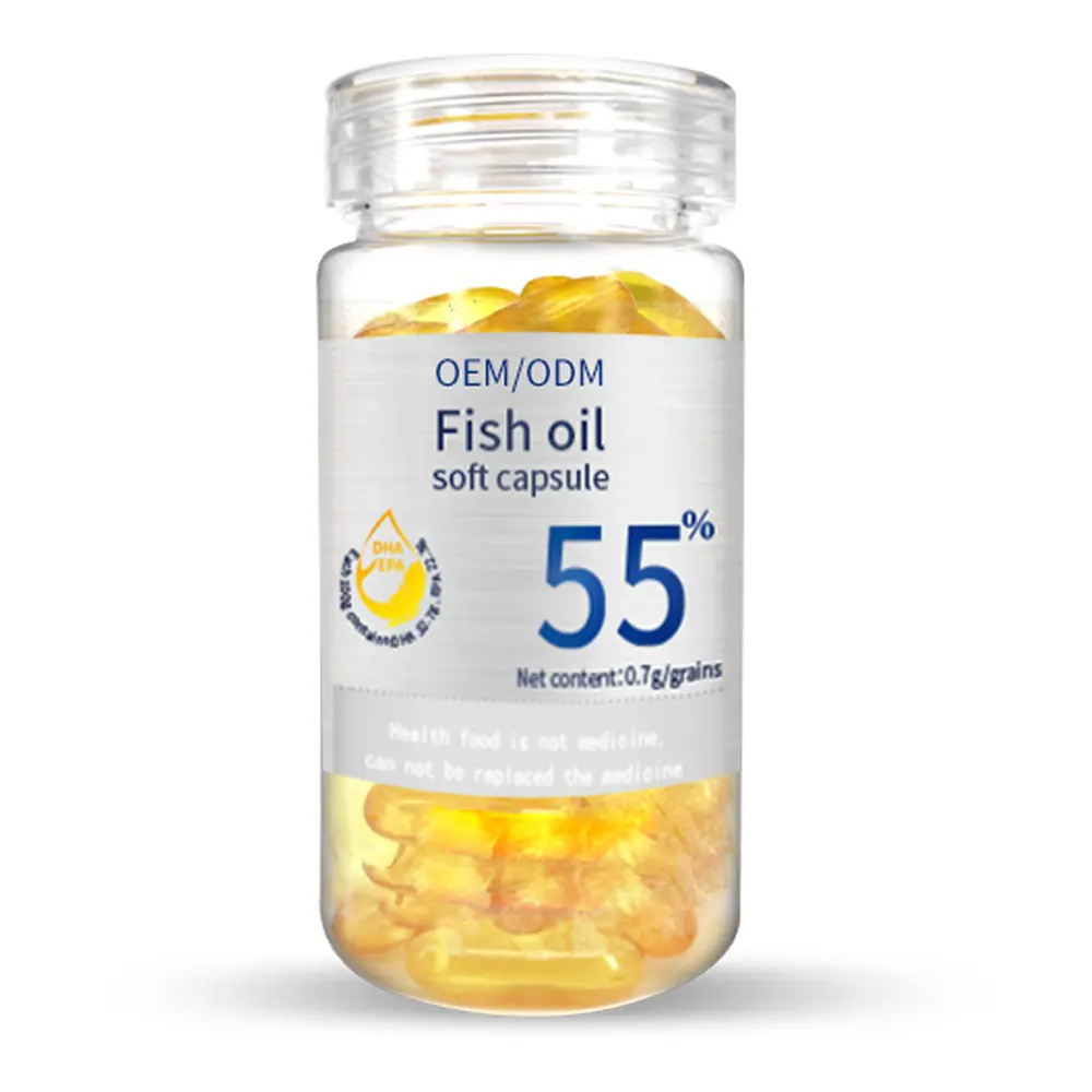 Wholesale Best Brain Supplement Salmon Oil Capsules Omega 3 Fish Oil Omega 3 Softgel