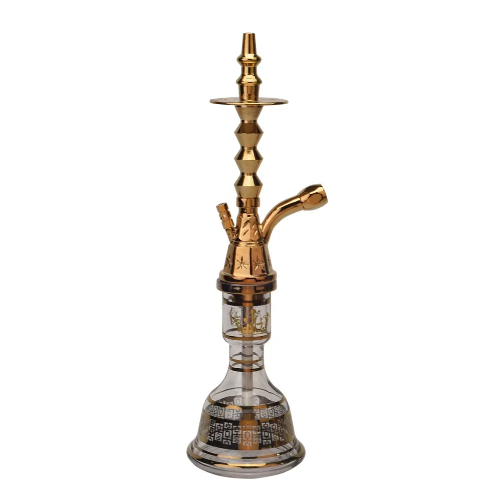 Mini redondo egipcio Shisha Hookah Click Shishia Hookah Set Nargiles