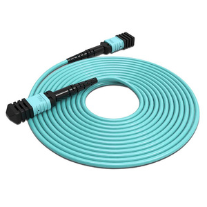 High performance Om3 Om4 <strong>Mtp</strong> Mpo fiber optic relay patch cord Fth 12f/24f 10g-100g single mode Mpo jumper LSZH MPO <strong>trunk</strong> cable - Product Image 4