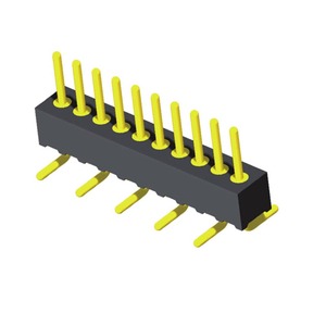 PCBラウンドピンヘッダー機械加工CNCパーツコネクタ2.54mmピッチ機械加工ピンヘッダーストレートタイプ2x10ピンピンヘッダー - Product Image 4