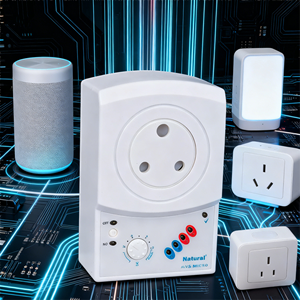 Ổ điện ổn áp AVP 15 Amps 120V loại Anh, tích hợp bảo vệ chống sét, phụ kiện tủ lạnh - Product Image 3