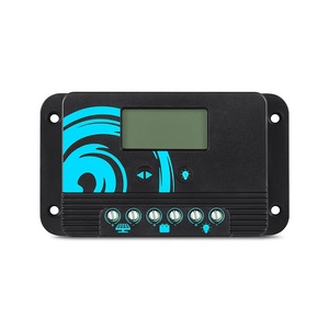 Контроллеры солнечных батарей Helios PWM для солнечных батарей, морской RV PV PWM-контроллер для внесетевого 20A 12V 24V ЖК-экрана 2 года 24H 55VOC,55V - Product Image 3