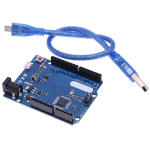 Placa de desarrollo <span class=keywords><strong>Leonardo</strong></span> <span class=keywords><strong>R3</strong></span> Atmega32u4, microcontrolador con Cable USB, Compatible con Kit de iniciación DIY - Product Image 2