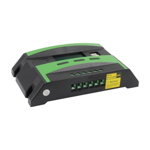 Suoer PWM regolatore di carica solare 12V/24V tensione nominale 10A 20A 30A 40A 50A 60A display regolatore pannello solare