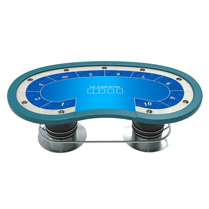 YH Texas Table 10 Players Buy Poker Table Mesas De Poker De Lujo Luxury Gambling Casino Table Poker