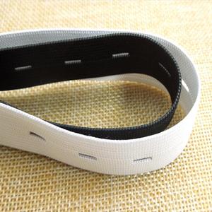 Ojal banda elástica de 1 pulgada de ancho elástico bandas Stretch de punto elástico carrete banda elástica ajustable para coser - Product Image 5