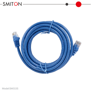 Cat5 UTP跳线，带短RJ45插头通信电缆产品 - Product Image 3