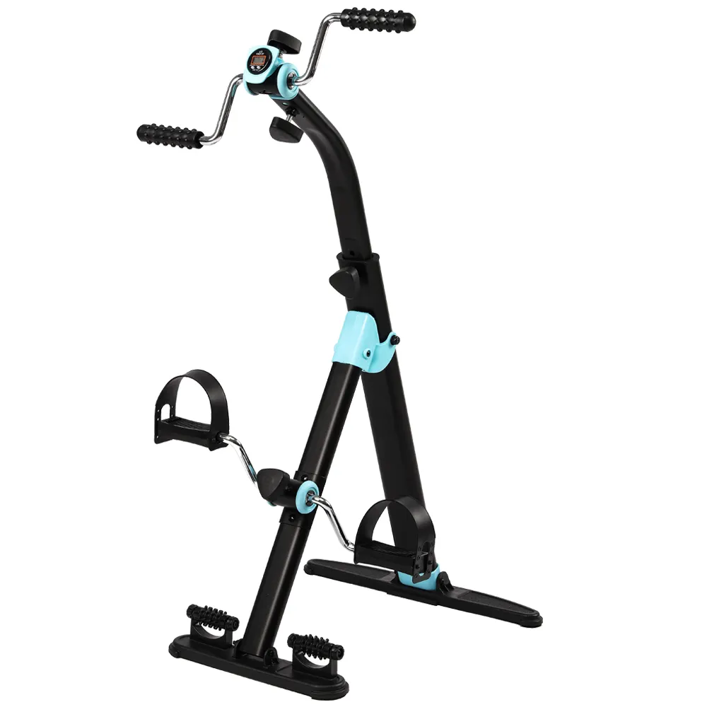 Bici vitalid-Mini bicicleta de ejercicio para personas con discapacidad, pedales dobles de doble uso para el hogar, entrenador de acción para el hogar