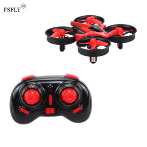 H36 2,4G 4CH 4-Axis Gyro RC Quadcopter RTF UFO Мини дрона с дистанционным управлением подходит система управления полетом Eachine E010 W 3D-Flip/Безголовый режим W/ 2 шт. батареи - Product Image 4