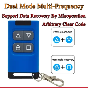 Doppia modalità Multi frequenza porta Garage Clone telecomando per codice fisso 300-915MHz copia emettitore RF trasmettitore duplicatore 1 pz - Product Image 3