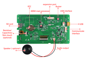 DACAI-Módulo de pantalla LCD UART, interfaz Serial de 7 pulgadas, TFT, LCD, 800x480, 7 pulgadas - Product Image 5