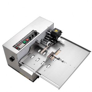 ANDUUK SY-MY380 Hochgeschwindigkeits-halbautomat isches kontinuierliches Karten etikett Breiteres Produktions datum Chargen nummer Solid Ink Coding Machine - Product Image 5
