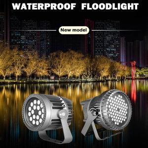 RGBW DMX 40 watt LED projektör dış bina ışığı projektör açık LED projektör IP65 değerlendirme AC güç alüminyum cam - Product Image 2
