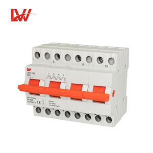 Din ray monte modüler değişme anahtarı 4P 400V 100A transfer anahtarı - Product Image 3