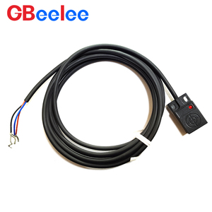 Sensor inductivo de proximidad rectangular sin contacto, distancia de 5mm, NPN, PNP, normalmente abierto/normalmente cerrado, Sensor industrial cuadrado - Product Image 2