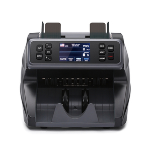 Contador de dinero de programa personalizado, contador de billetes de carga frontal CIS, detector de notas falsas, contador de notas con impresora - Product Image 3
